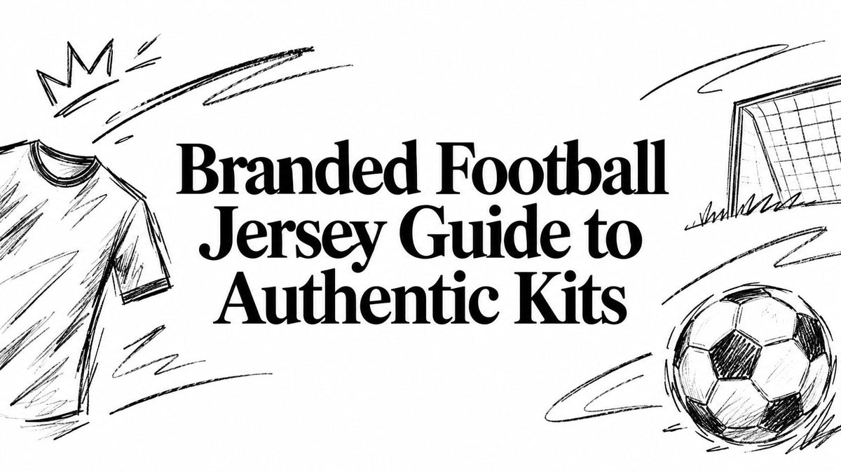 Branded Football Jersey Guide to Authentic Kits