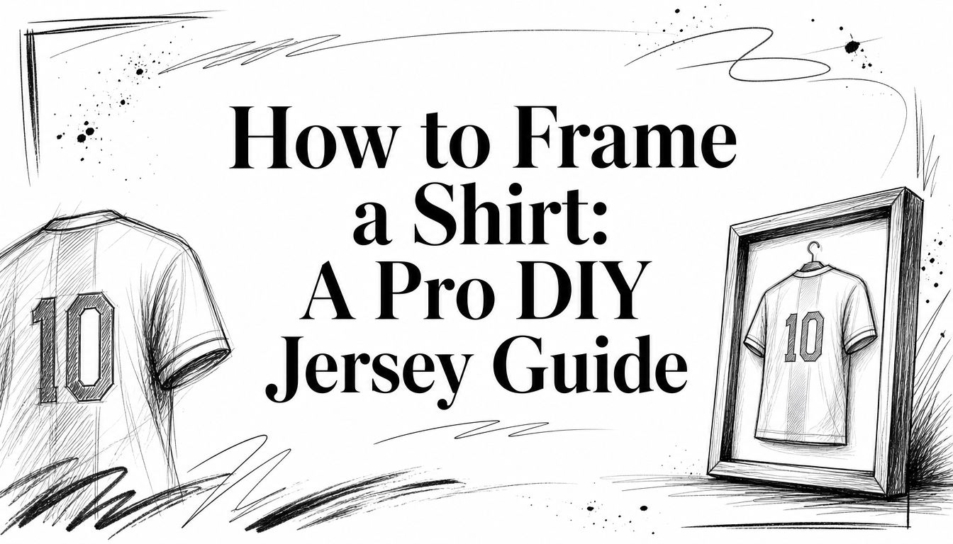 How to Frame a Shirt: A Pro DIY Jersey Guide