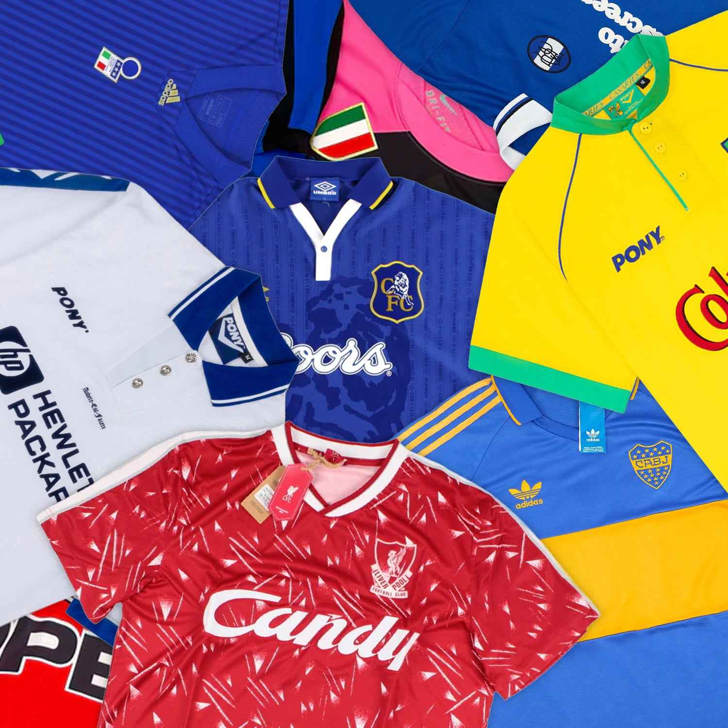 Retro Football Shirt Mystery Box Mystershirt