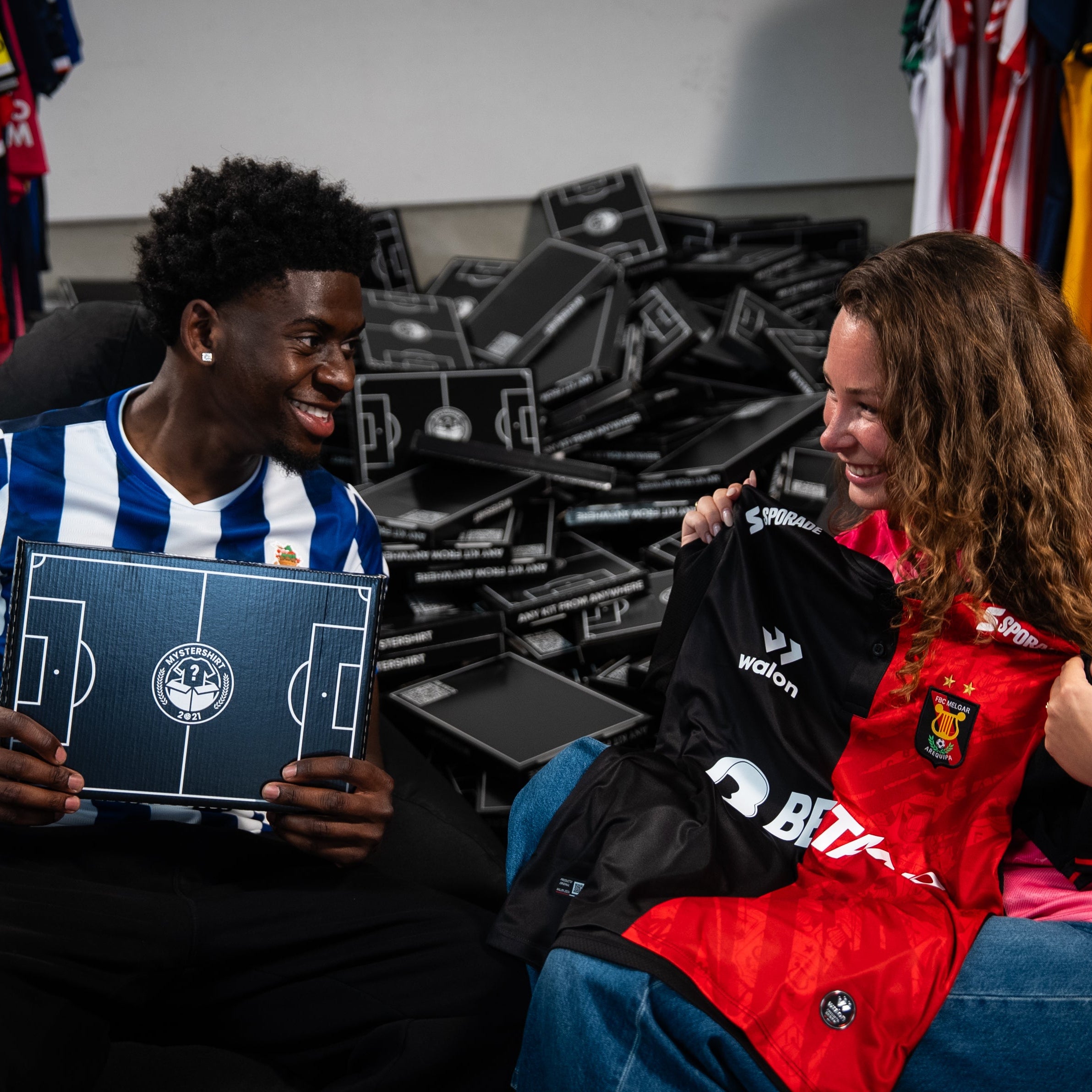 Premium Football Shirt Mystery Box voetbaltenues Mystershirt